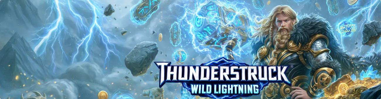 Thunderstruck Wild Lightning Thunderstruck wild lightning slot Banner 2